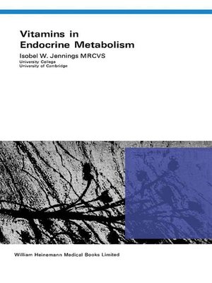 cover image of Vitamins in Endocrine Metabolism
